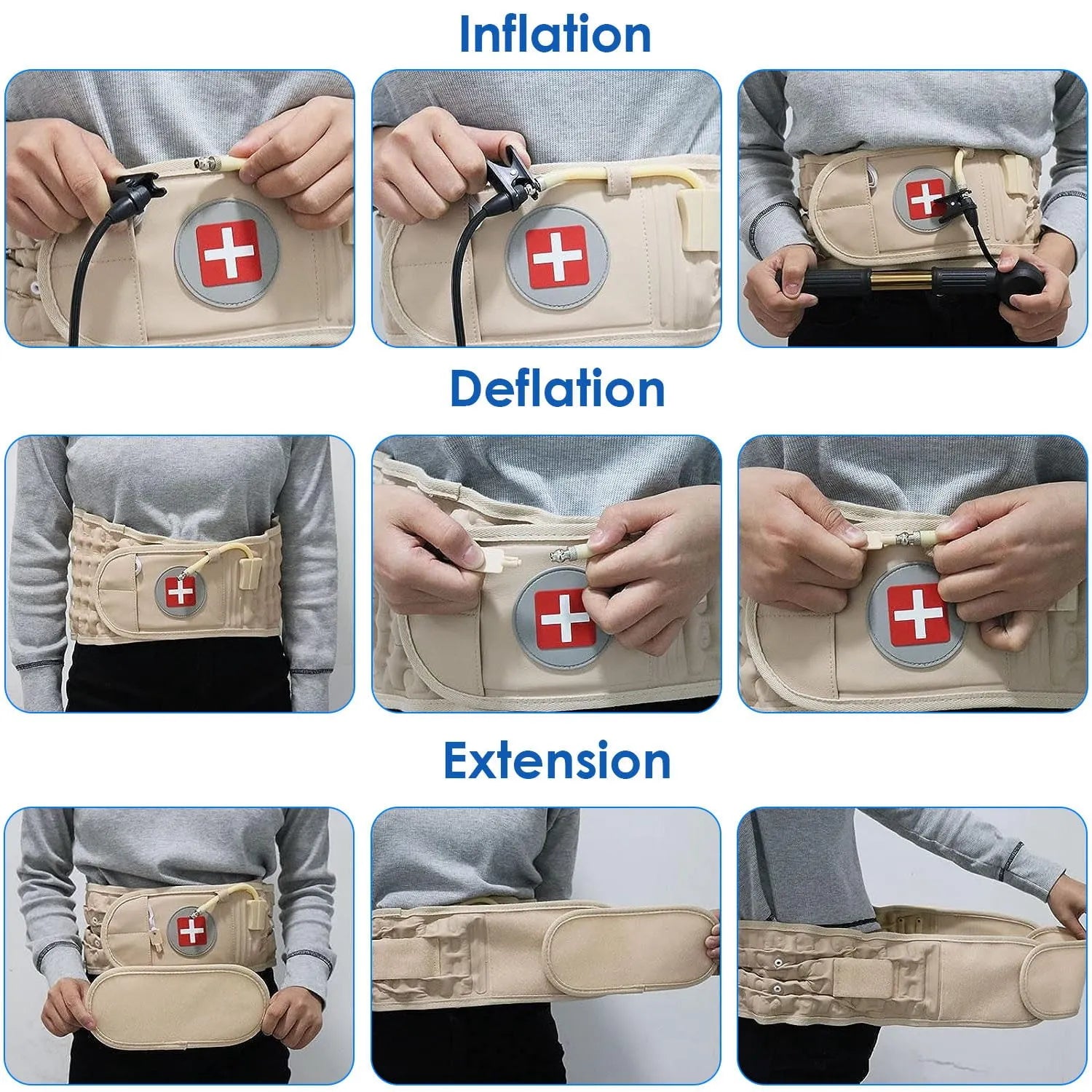 Spinal Air Traction Belt