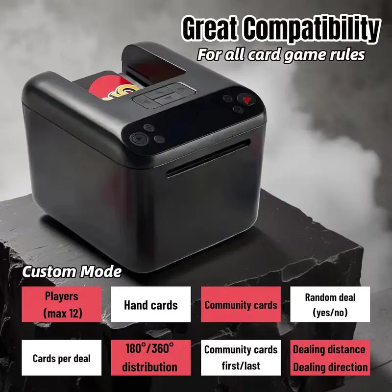 Automatic Card Shuffler &amp; Dealer Machine