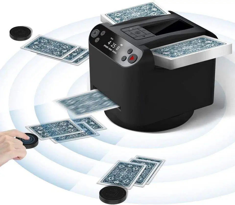 Automatic Card Shuffler &amp; Dealer Machine