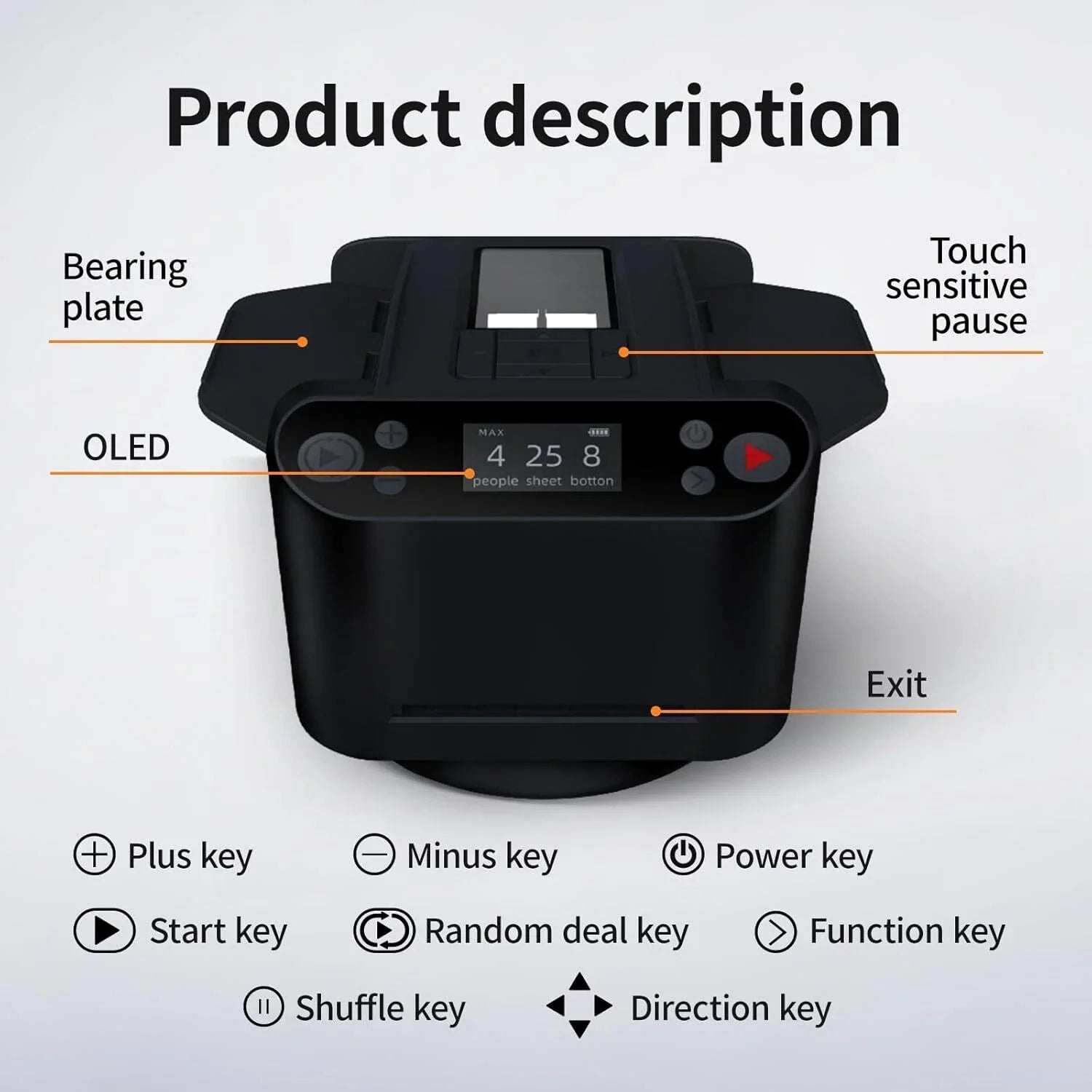 Automatic Card Shuffler &amp; Dealer Machine